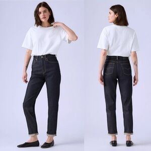Levi's Japanese Selvedge High Rise Boyfriend Jeans